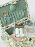 John Lewis William Morris medium rectangular sewing basket in green, UK version