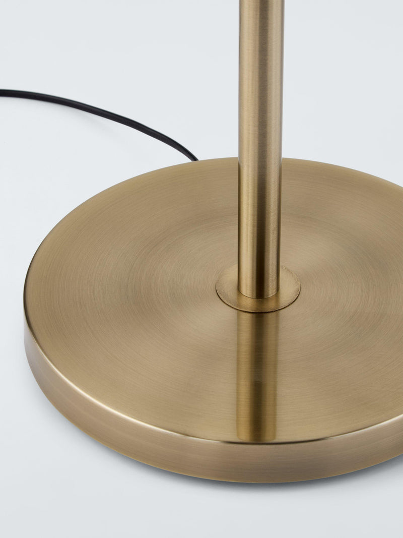 John Lewis Rodos triple floor lamp in antique brass (British brand)