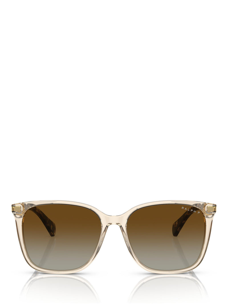 Ralph Lauren women's polarised square sunglasses brown - UK version