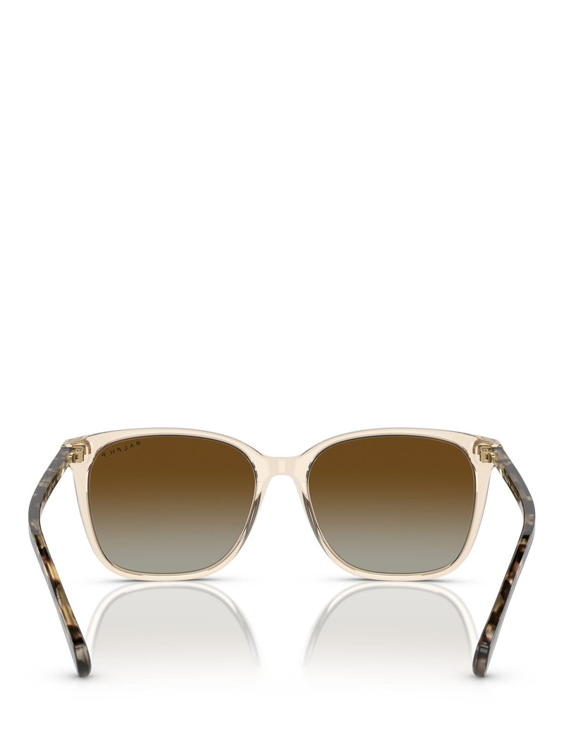 Ralph Lauren women's polarised square sunglasses brown - UK version