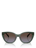 Ralph Lauren polarised round sunglasses green frame - British product