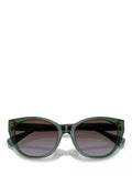 Ralph Lauren polarised round sunglasses green frame - British product