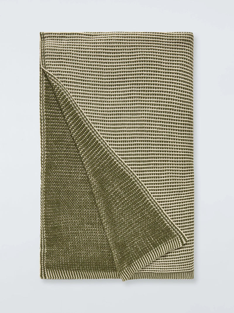 John Lewis Milano schlichter Baumwoll-Überwurf 140x190cm (britische Marke)