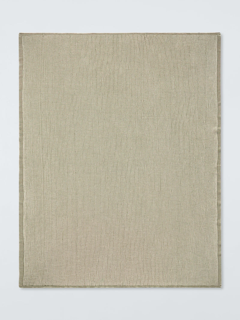 John Lewis Milano schlichter Baumwoll-Überwurf 140x190cm (britische Marke)