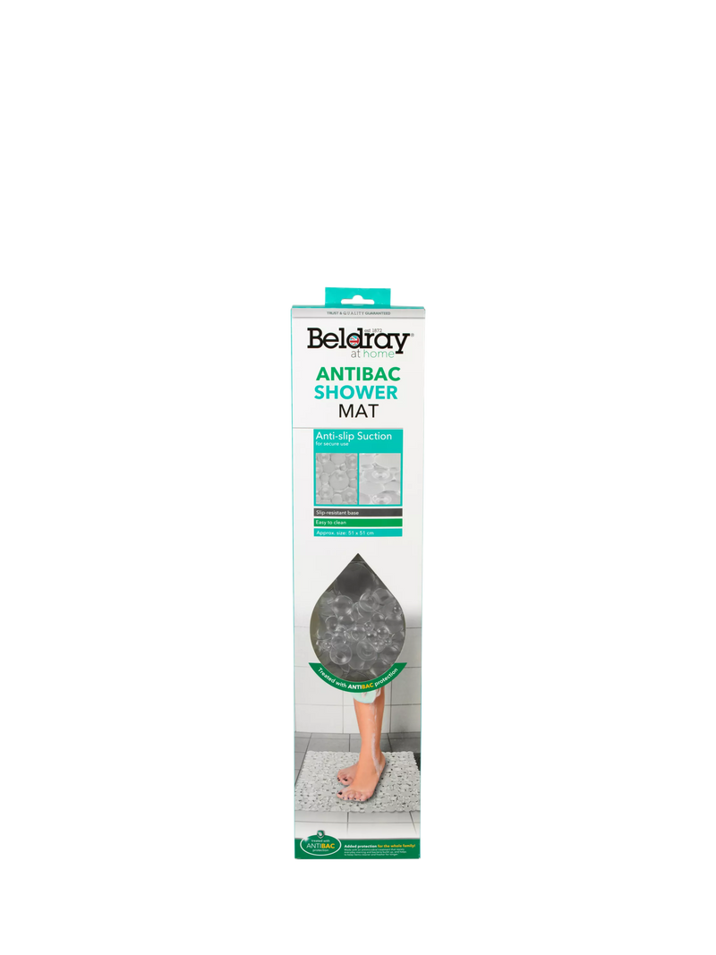 Beldray Antibac PVC Shower Mat