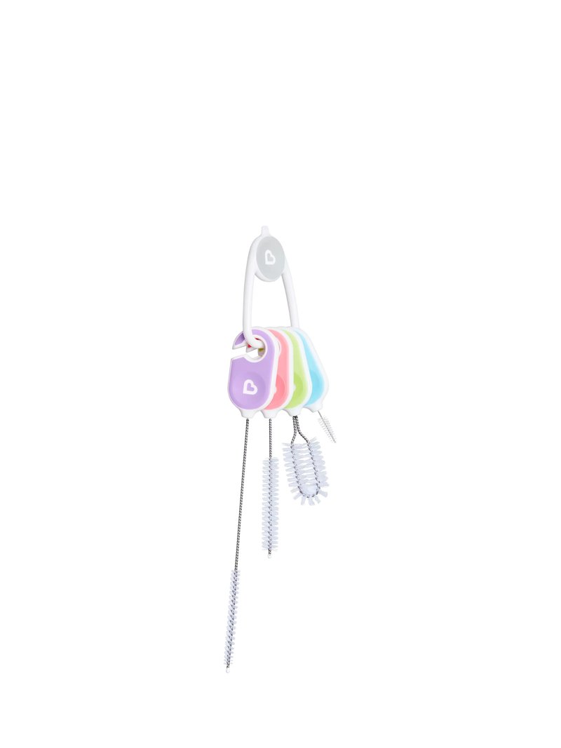 Munchkin baby bottle cleaning brush set, UK version