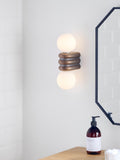 John Lewis Miche double bathroom wall light bronze (British brand)