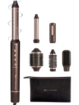 John Lewis Bellissima Italia Prodigy Air Hair Styler Deep Brown/Golden- Buy online at McGrocer