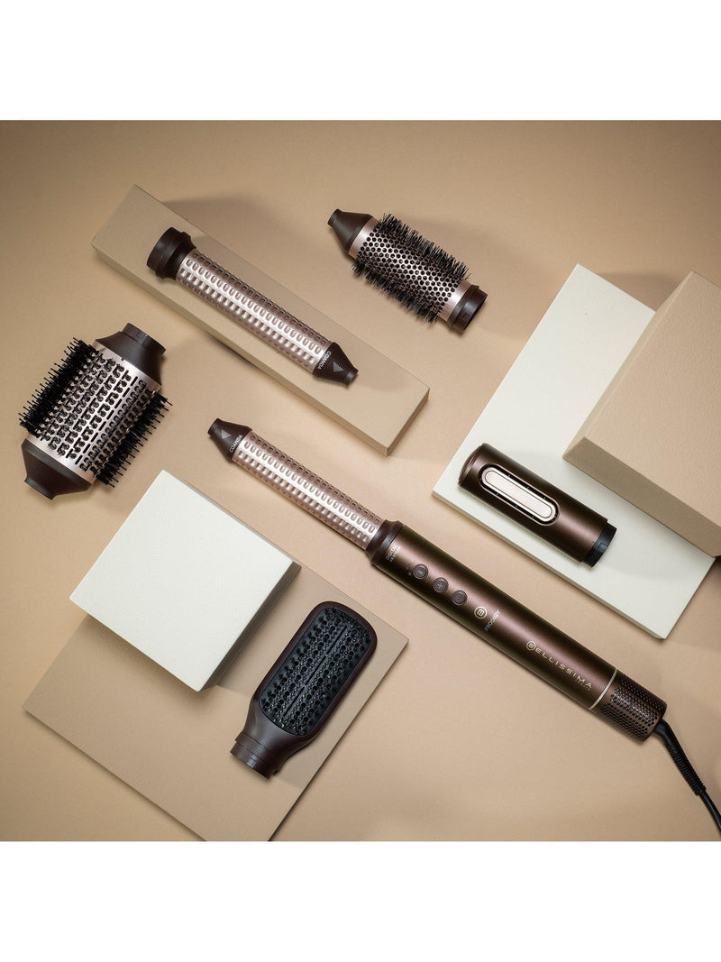 Bellissima Prodigy Air Hair Styler deep brown golden, imported from the UK