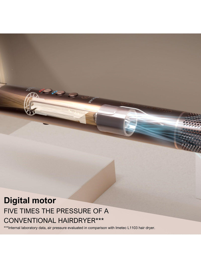 Bellissima Prodigy Air Hair Styler deep brown golden, imported from the UK