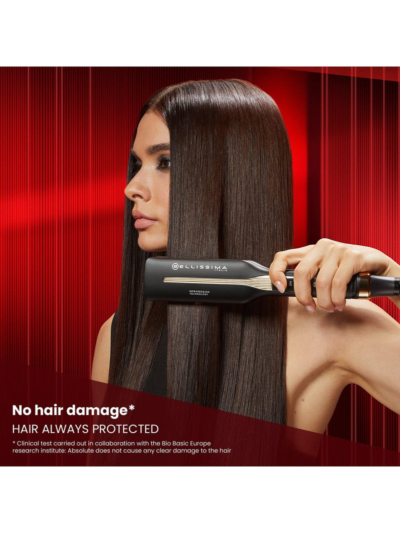 Bellissima Italia Absolute Hair Straighteners black gold, UK version