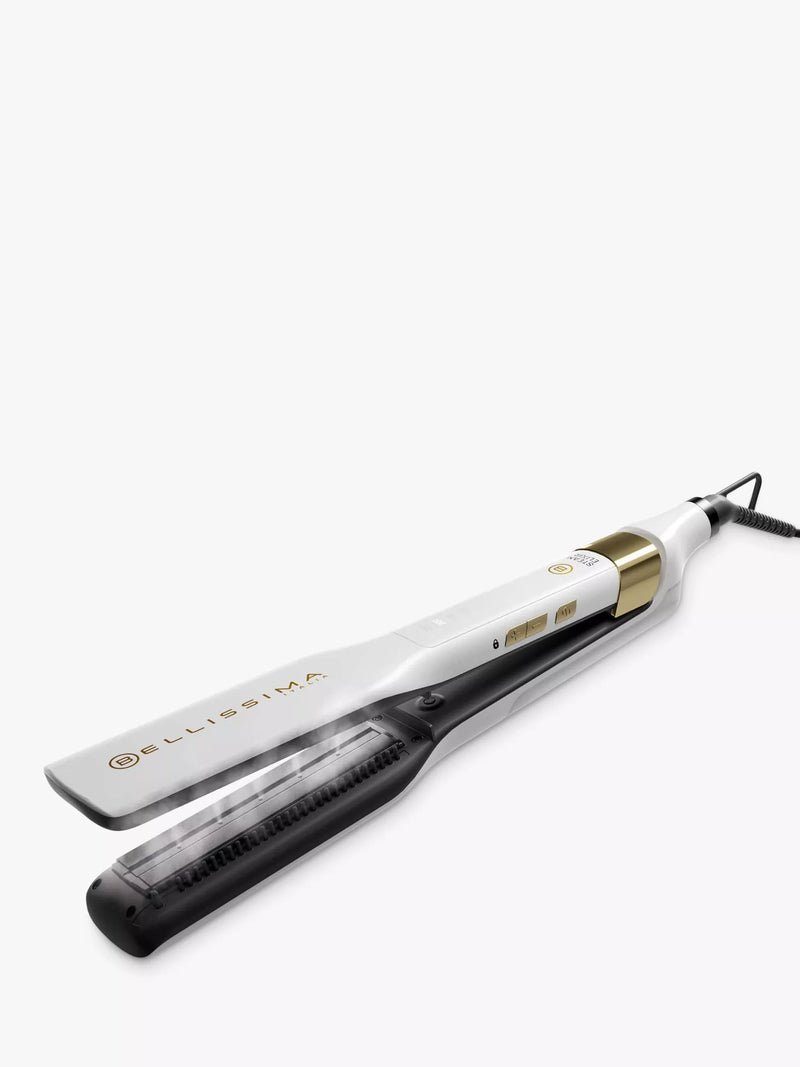 Bellissima Italia Elixir hair straighteners white gold (British brand)