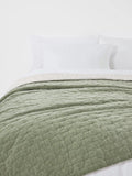 John Lewis Hidcote cotton velvet quilt king size (British brand)