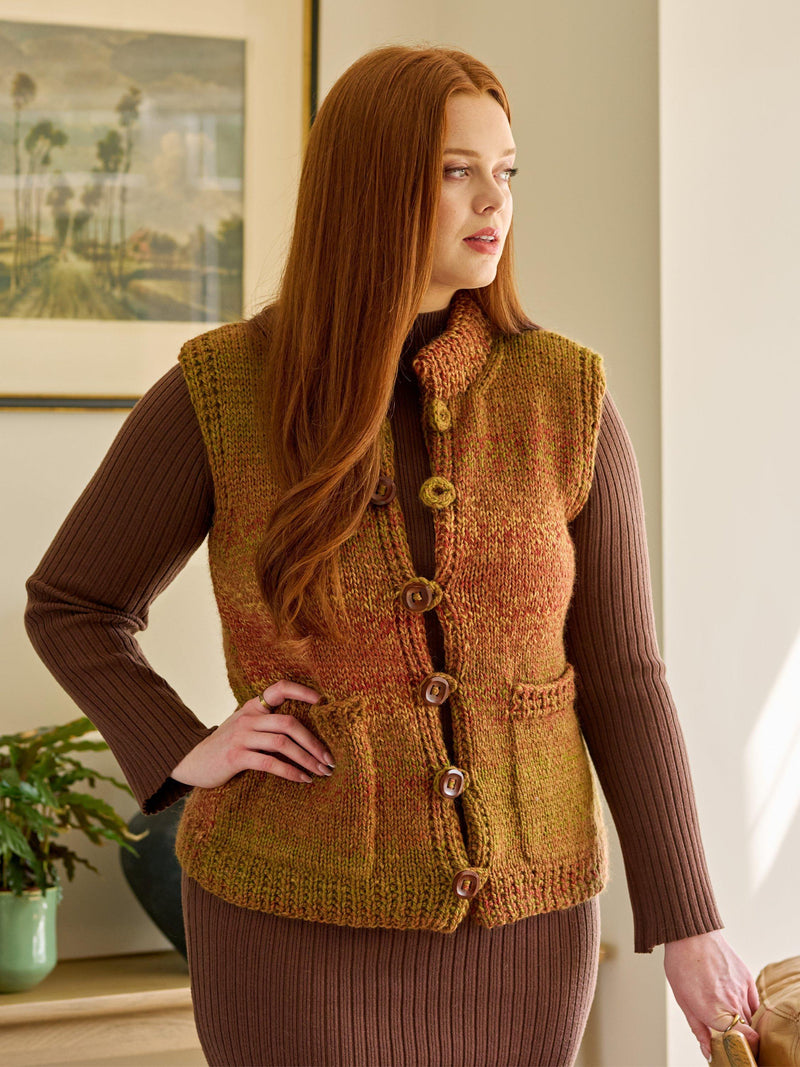 West Yorkshire Spinners Vistas knitting pattern booklet 17 pages (British brand)