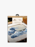 DMC Katsushika Hokusai Great Wave cross stitch kit - British product