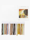 DMC Gustav Klimt cross stitch kit - British product