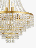 John Lewis Heera extra large chandelier gold (British brand)