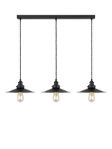John Lewis John Lewis Tobias 3 Light Over Diner Bar Ceiling Light- Buy online at McGrocer