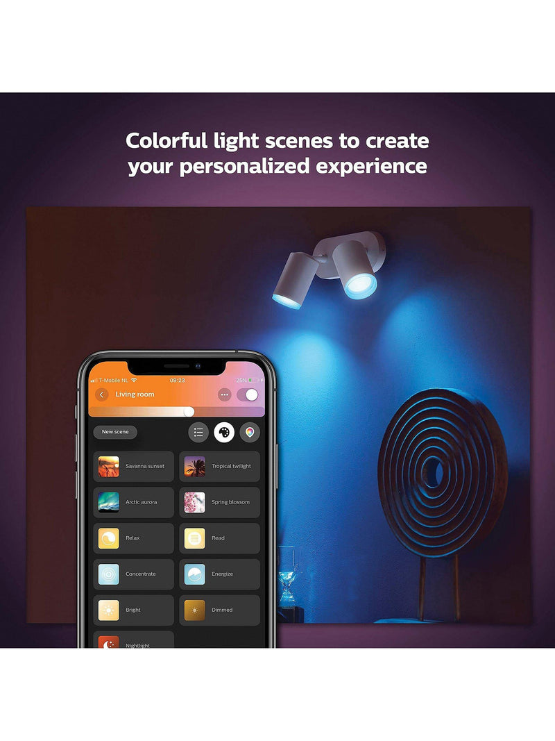 Philips Hue smart spotlight white double, imported from the UK