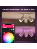 Philips Hue Fugato white 3-light smart ceiling spotlight (British brand)