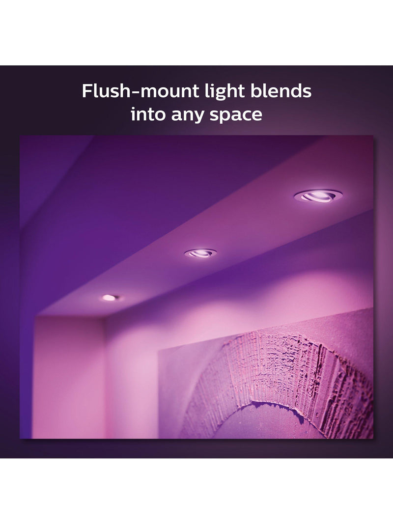 Philips Hue Centura smart spotlight 3-pack recessed - British product