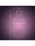 Philips Hue Centura smart spotlight 3-pack recessed - British product