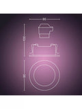 Philips Hue Centura smart spotlight 3-pack recessed - British product