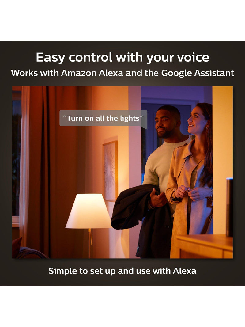 Philips Hue White Ambience Milliskin Spotlight pack of 3 (British brand)