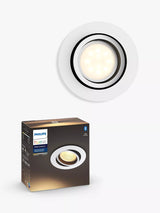 John Lewis Philips Hue White Ambiance Milliskin Extension Smart Recessed Spotlight 10cm- Buy online at McGrocer