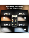 Philips Hue White Ambiance Milliskin Extension smart recessed spotlight (British brand)
