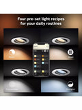 Philips Hue White Ambiance Milliskin Extension smart recessed spotlight (British brand)
