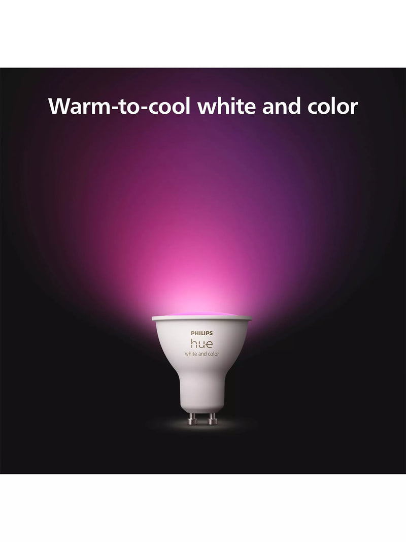 Philips Hue GU10 colour changing smart bulb (British brand)