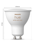 Philips Hue smart spotlight GU10 3-pack 4.2W, UK version