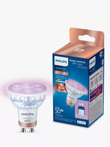 John Lewis Philips Smart LED GU10 Colour Spotlight Light Bulb- Buy online at McGrocer
