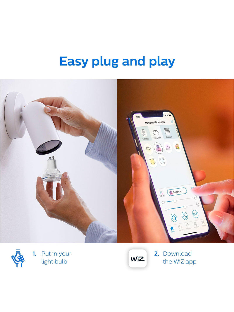Philips smart GU10 LED bulb tunable white - British product