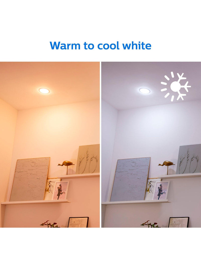 Philips smart LED GU10 bulb pack of 2 (British brand)