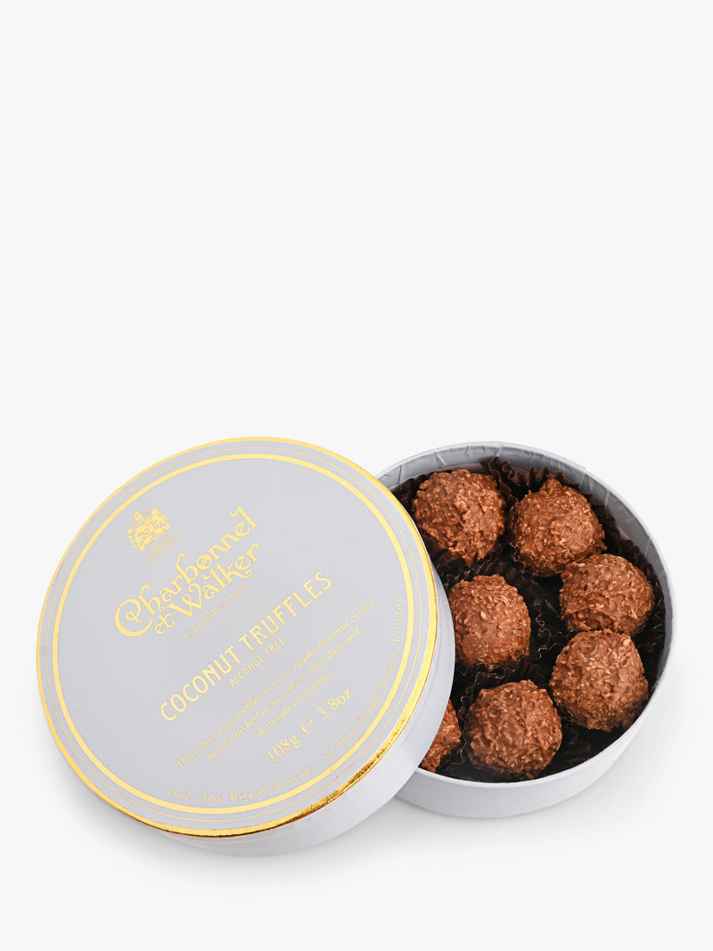 Charbonnel et Walker coconut truffles 108g - British product