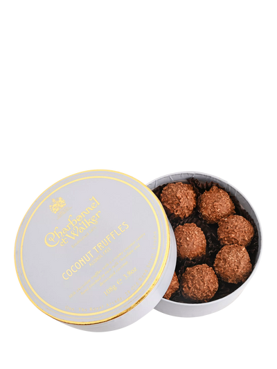 John Lewis Charbonnel et Walker Kokos Trøfler Hvit Sjokolade 108g- Kjøp online hos McGrocer