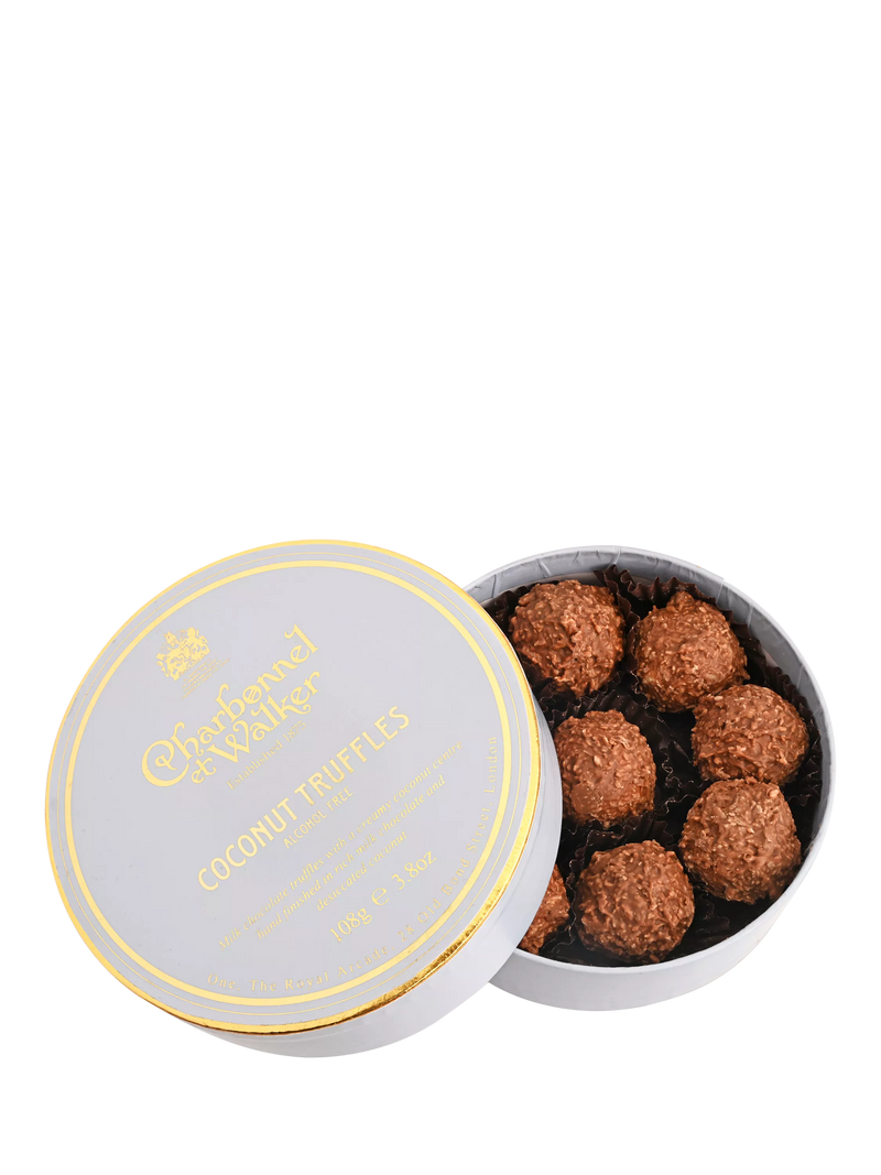 Charbonnel et Walker coconut truffles 108g - British product