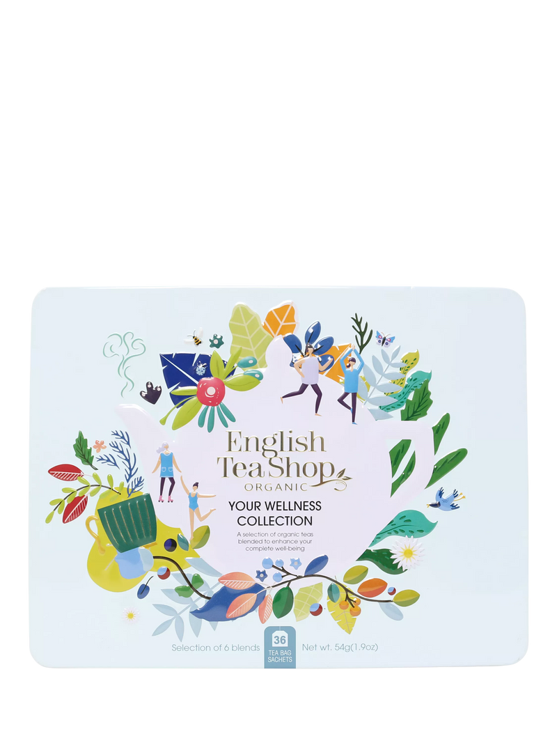 English Tea Shop wellness tea gift tin selection 467g - British product