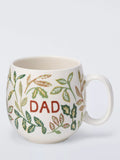 John Lewis fine china mug greenery Dad 560ml, imported from the UK