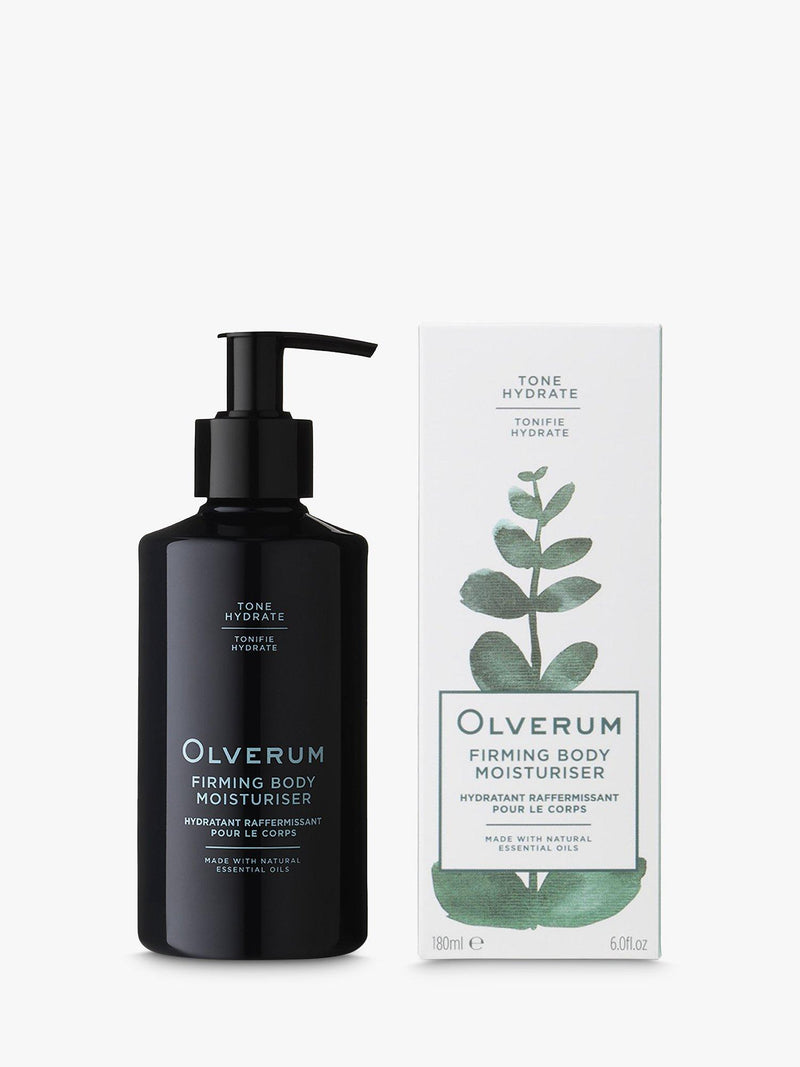 Olverum firming body moisturiser 180ml, imported from the UK