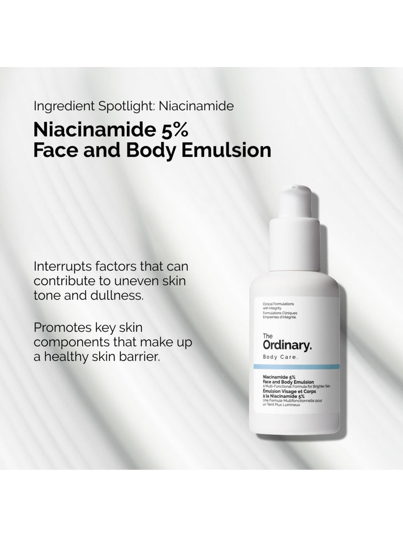 The Ordinary Niacinamide 5% Face and Body Emulsion 100ml (British brand)