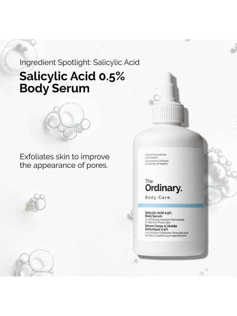 The Ordinary Salicylic Acid 0.5% Body Serum 240ml (British brand)