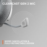 SteelSeries Arctis Nova 1P white gaming headset (British brand)