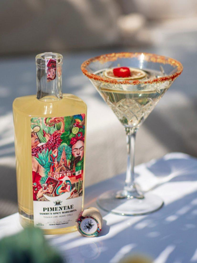 Pimentae spicy margarita cocktail 50cl, imported from the UK