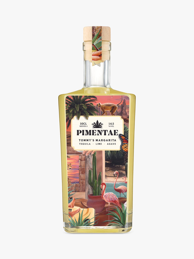 Pimentae Tommys Margarita cocktail mixer 50cl, imported from the UK