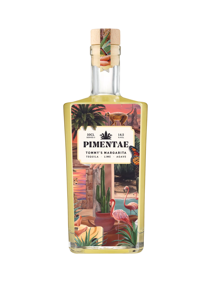 Pimentae Tommys Margarita cocktail mixer 50cl, imported from the UK