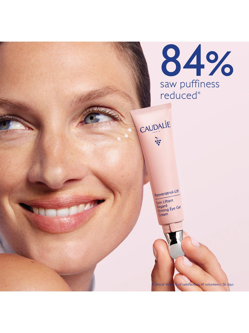Caudalie Resveratrol-Lift depuffing eye cream 15ml, imported from the UK