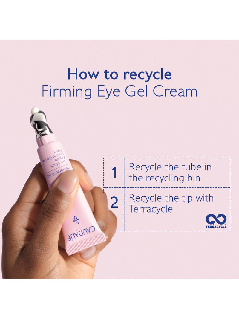 Caudalie Resveratrol-Lift depuffing eye cream 15ml, imported from the UK